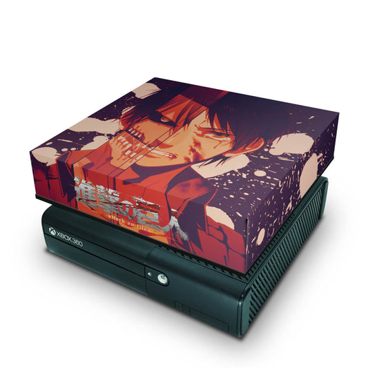 Capa Anti Poeira Xbox 360 Super Slim - Attack On Titan #a