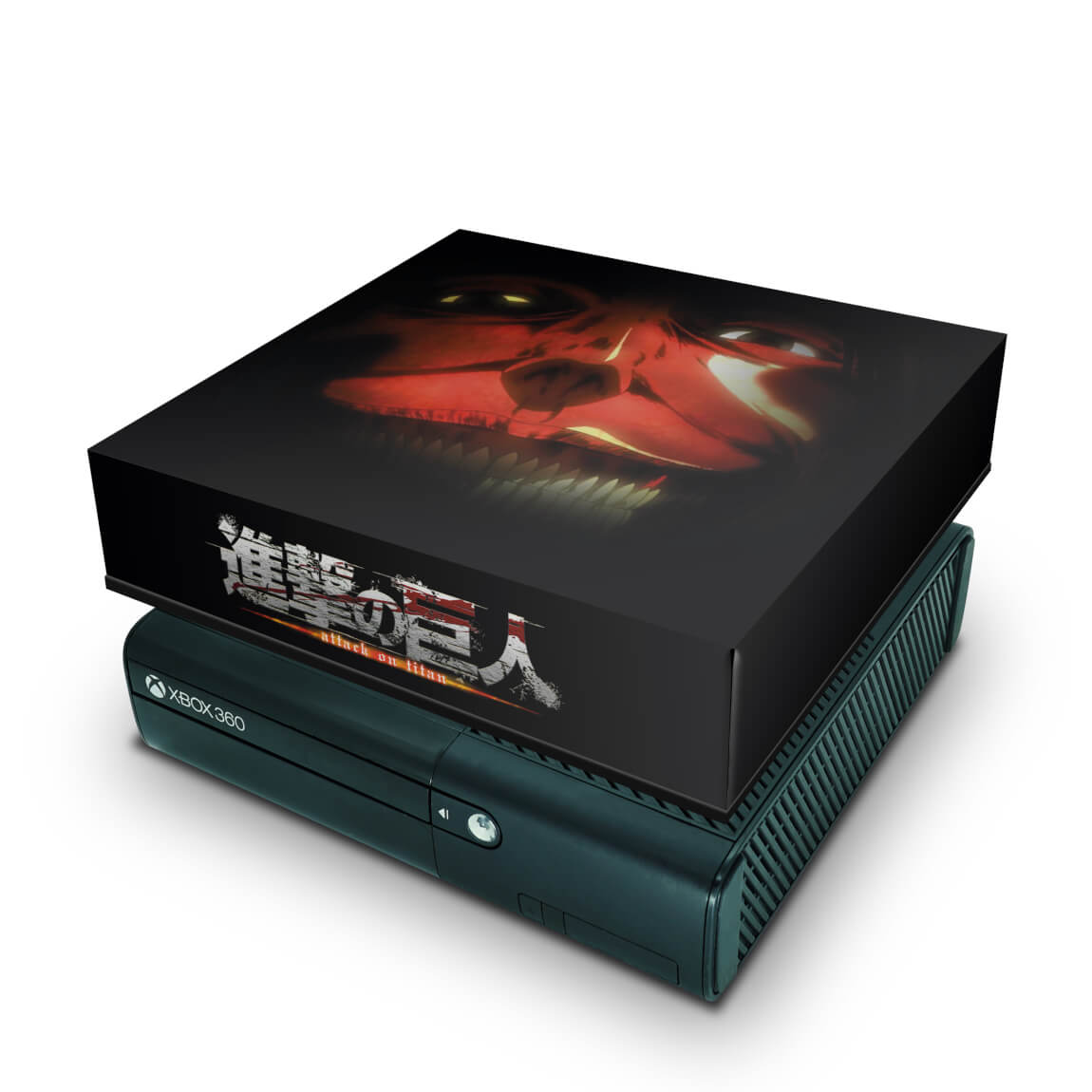 Capa Anti Poeira Xbox 360 Super Slim - Attack On Titan #b
