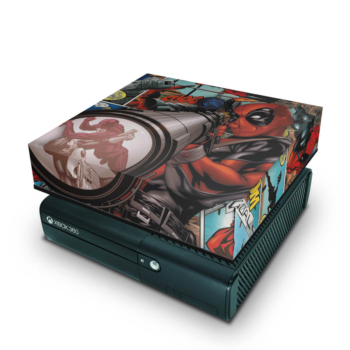 Capa Anti Poeira Xbox 360 Super Slim - Deadpool