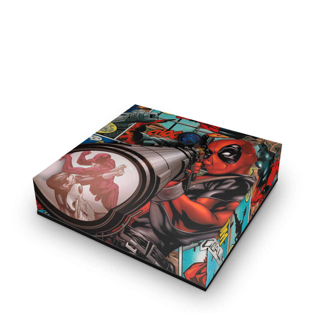 Capa Anti Poeira Xbox 360 Super Slim - Deadpool - Pop Arte Skins - foto 2