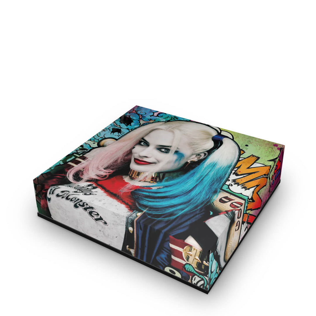 Capa Anti Poeira Xbox 360 Super Slim - Esquadrão Suicida #a - Pop Arte Skins - foto 2