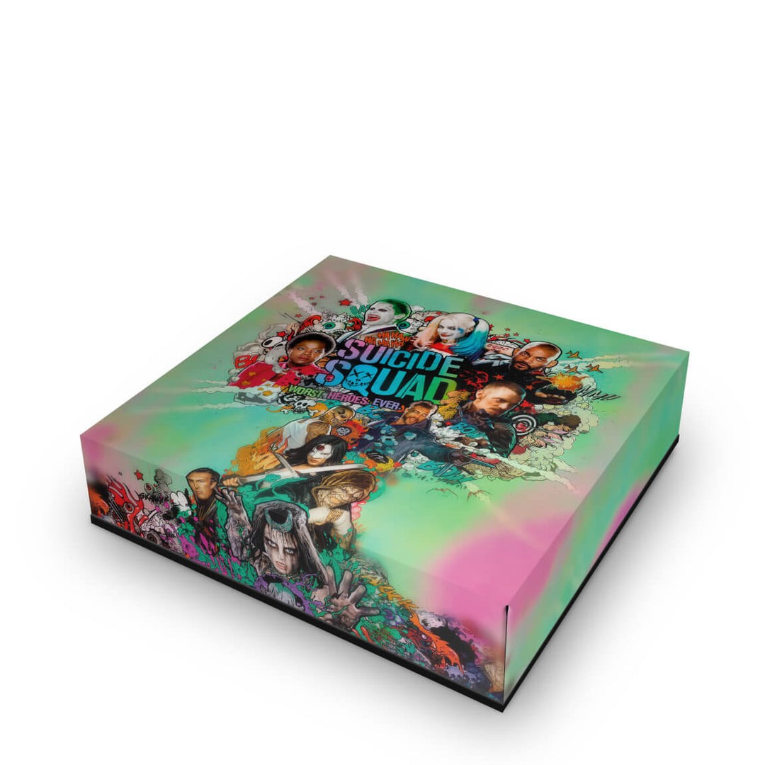 Capa Anti Poeira Xbox 360 Super Slim - Esquadrão Suicida #b - Pop Arte Skins - foto 2