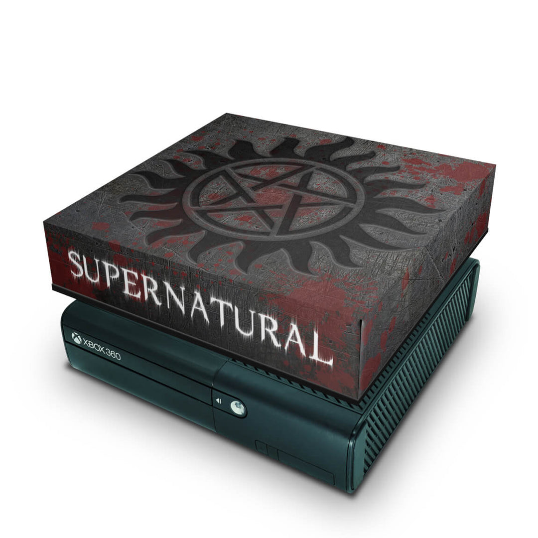 Capa Anti Poeira Xbox 360 Super Slim - Sobrenatural