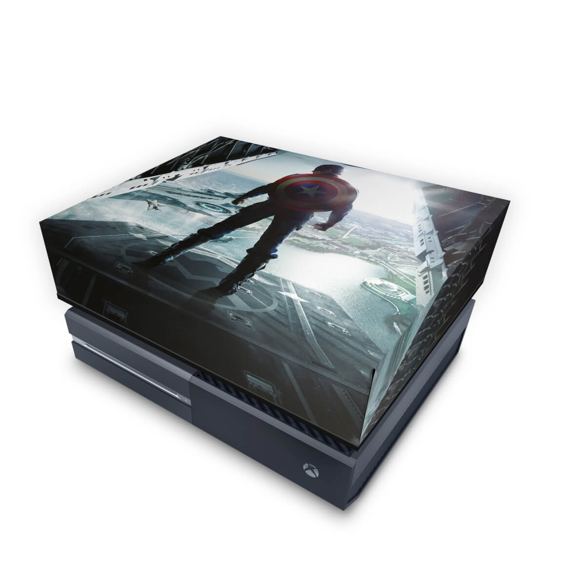 Capa Anti Poeira Xbox One Fat - Capitão America