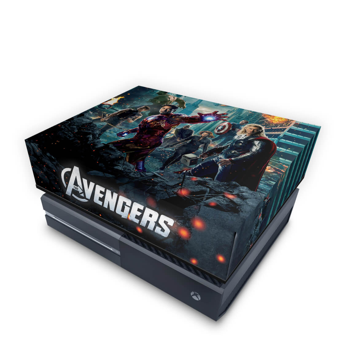 Capa Anti Poeira Xbox One Fat - The Avengers - Os Vingadores