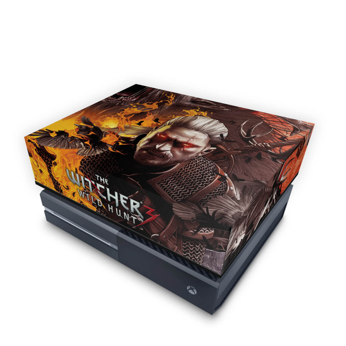 Capa Anti Poeira Xbox One Fat - The Witcher 3 #B