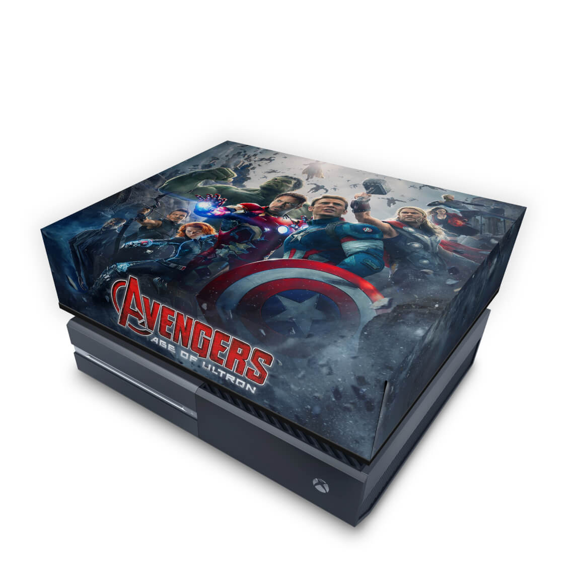 Capa Anti Poeira Xbox One Fat - Avengers - Age of Ultron