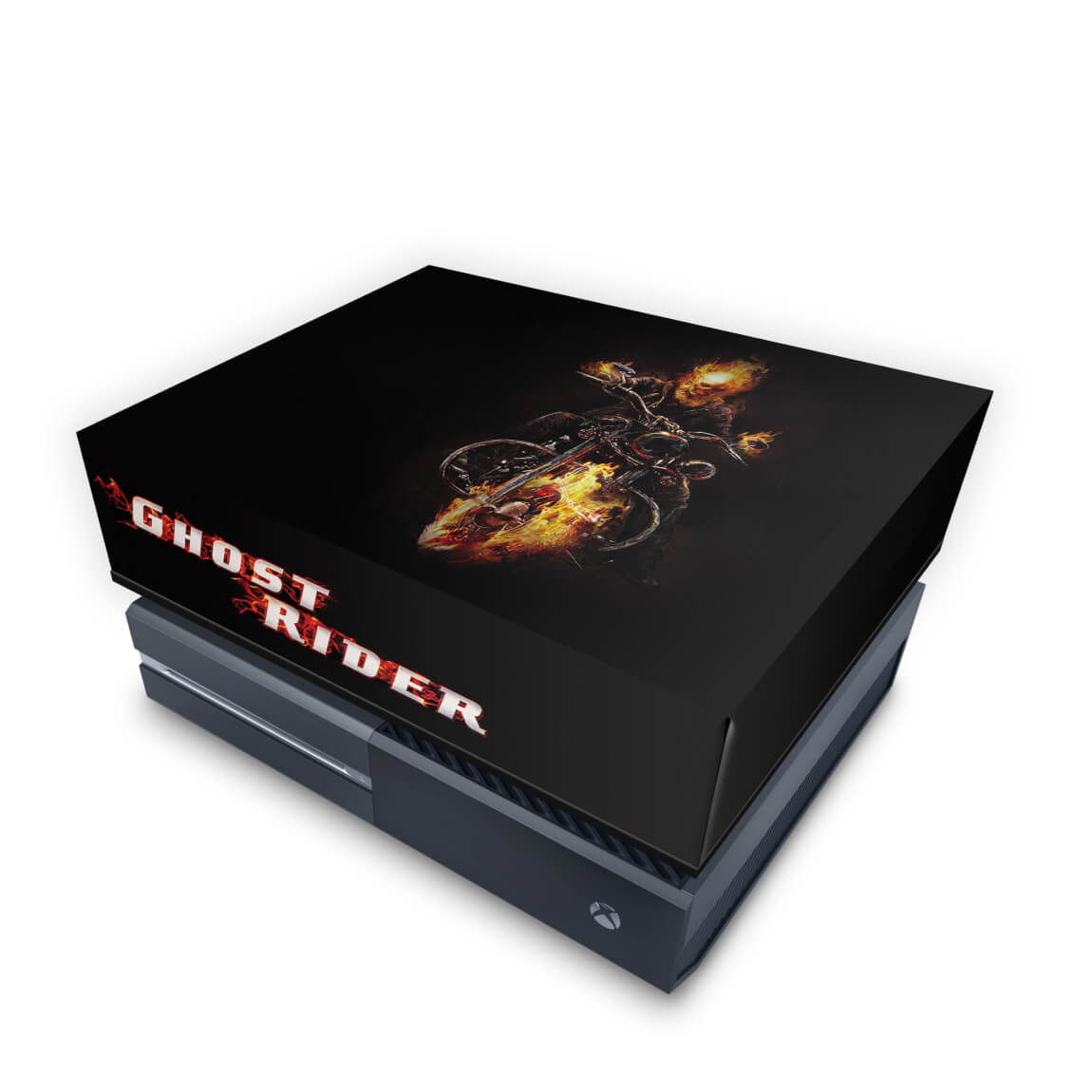 Capa Anti Poeira Xbox One Fat - Ghost Rider - Motoqueiro Fantasma #A