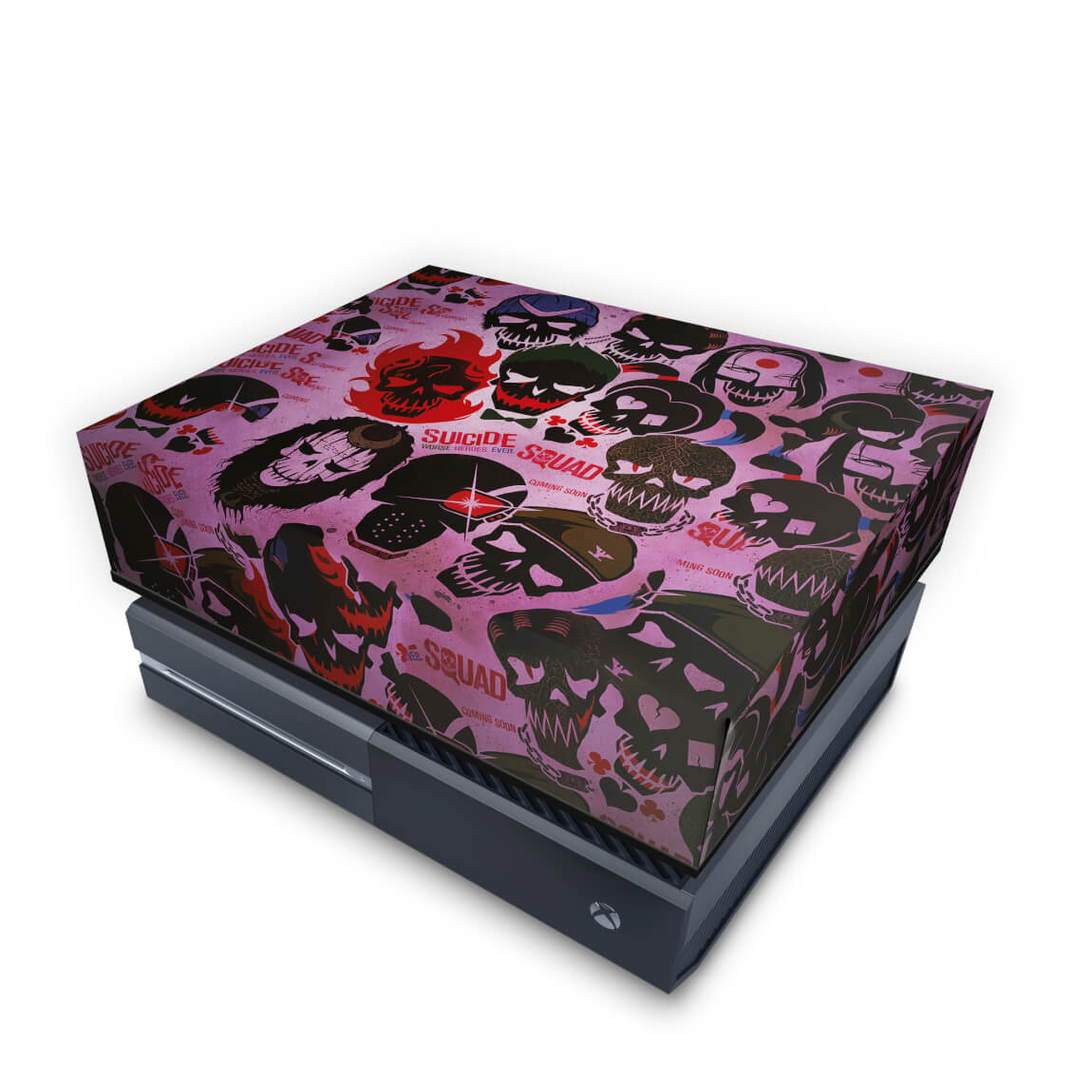 Capa Anti Poeira Xbox One Fat - Esquadrão Suicida #C