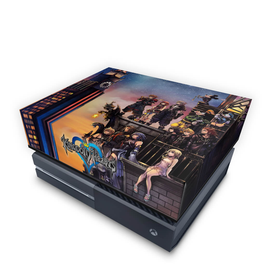 Capa Anti Poeira Xbox One Fat - Kingdom Hearts