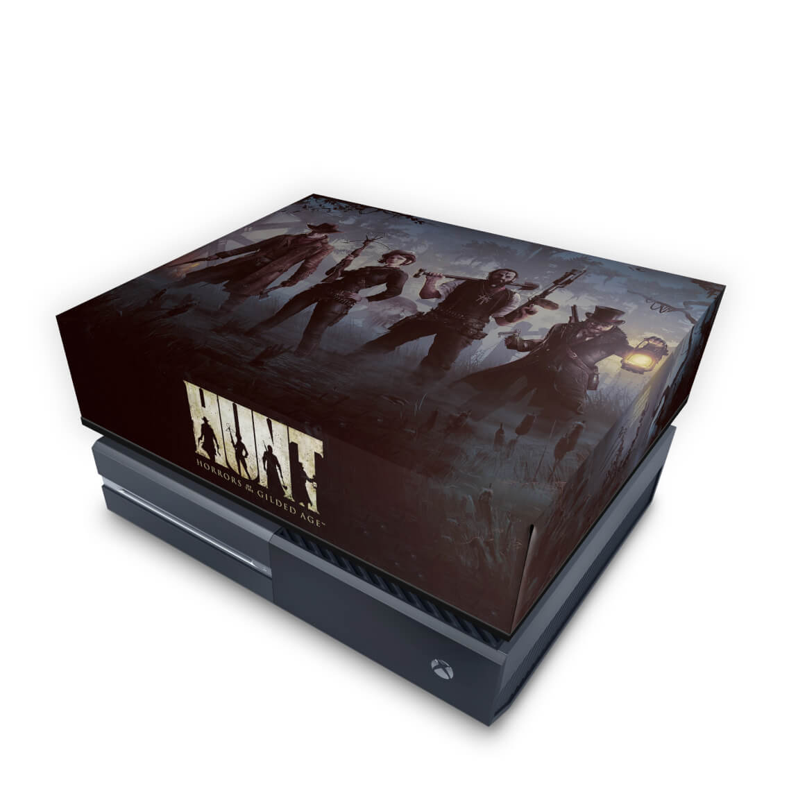 Capa Anti Poeira Xbox One Fat - Hunt: Horrors of the Gilded Age