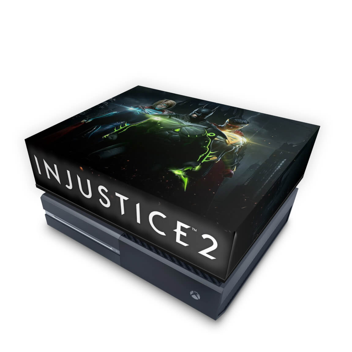 Capa Anti Poeira Xbox One Fat - Injustice 2