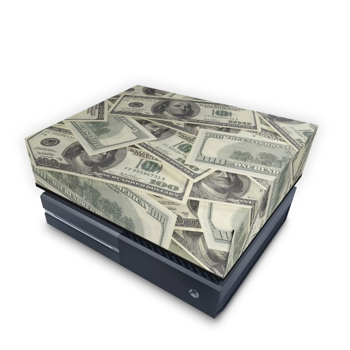 Capa Anti Poeira Xbox One Fat - Dollar Money Dinheiro