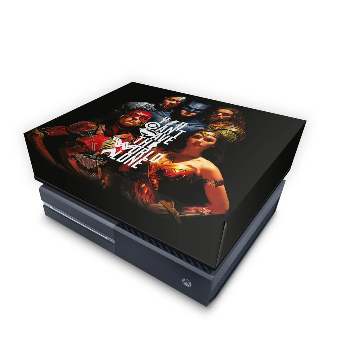 Capa Anti Poeira Xbox One Fat - Liga da Justiça
