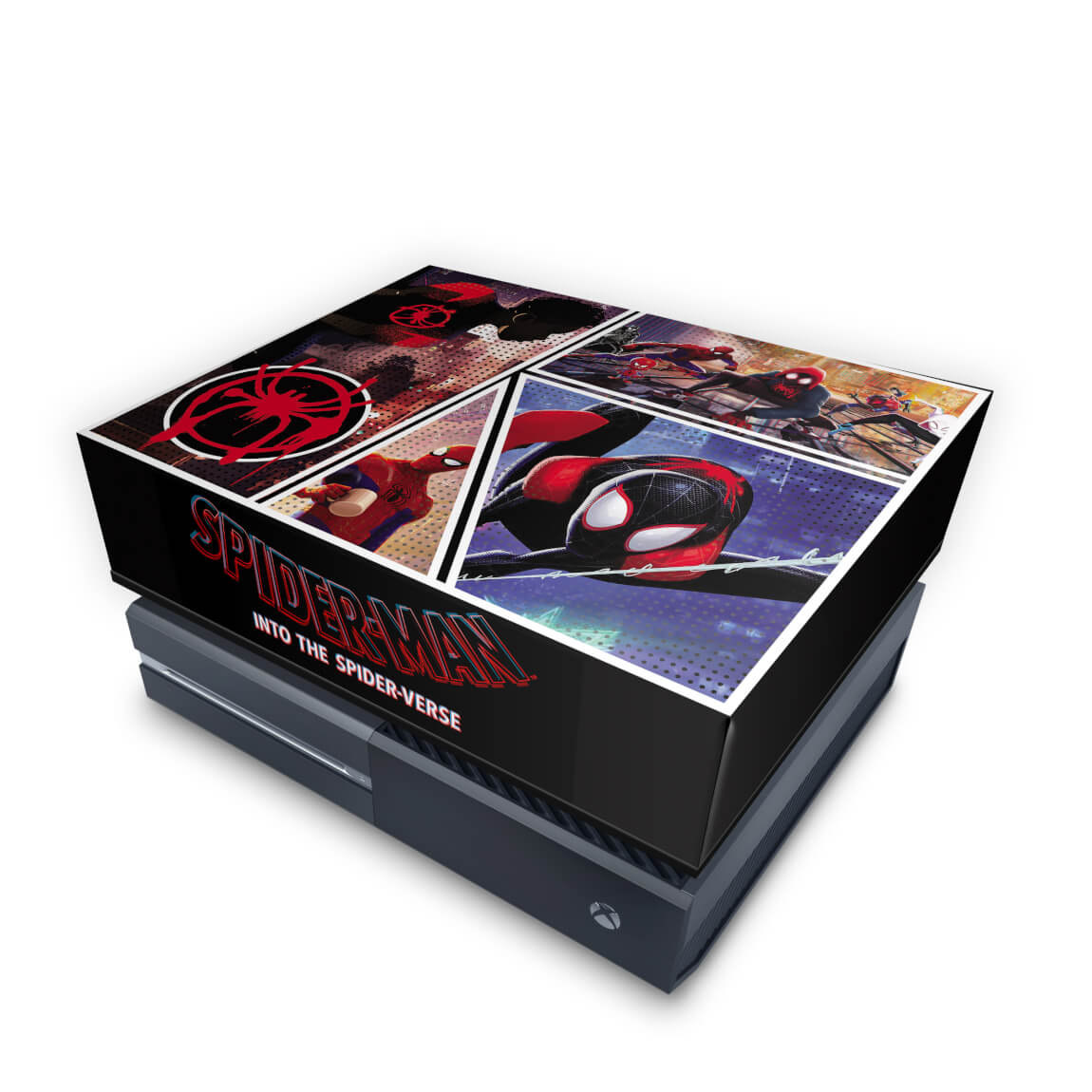 Capa Anti Poeira Xbox One Fat - Homem-Aranha no Aranhaverso