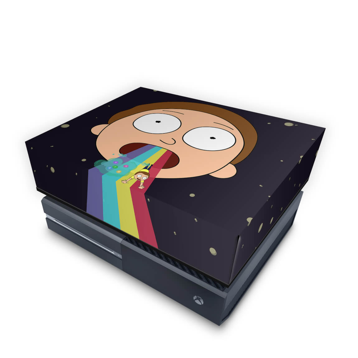 Capa Anti Poeira Xbox One Fat - Morty Rick and Morty