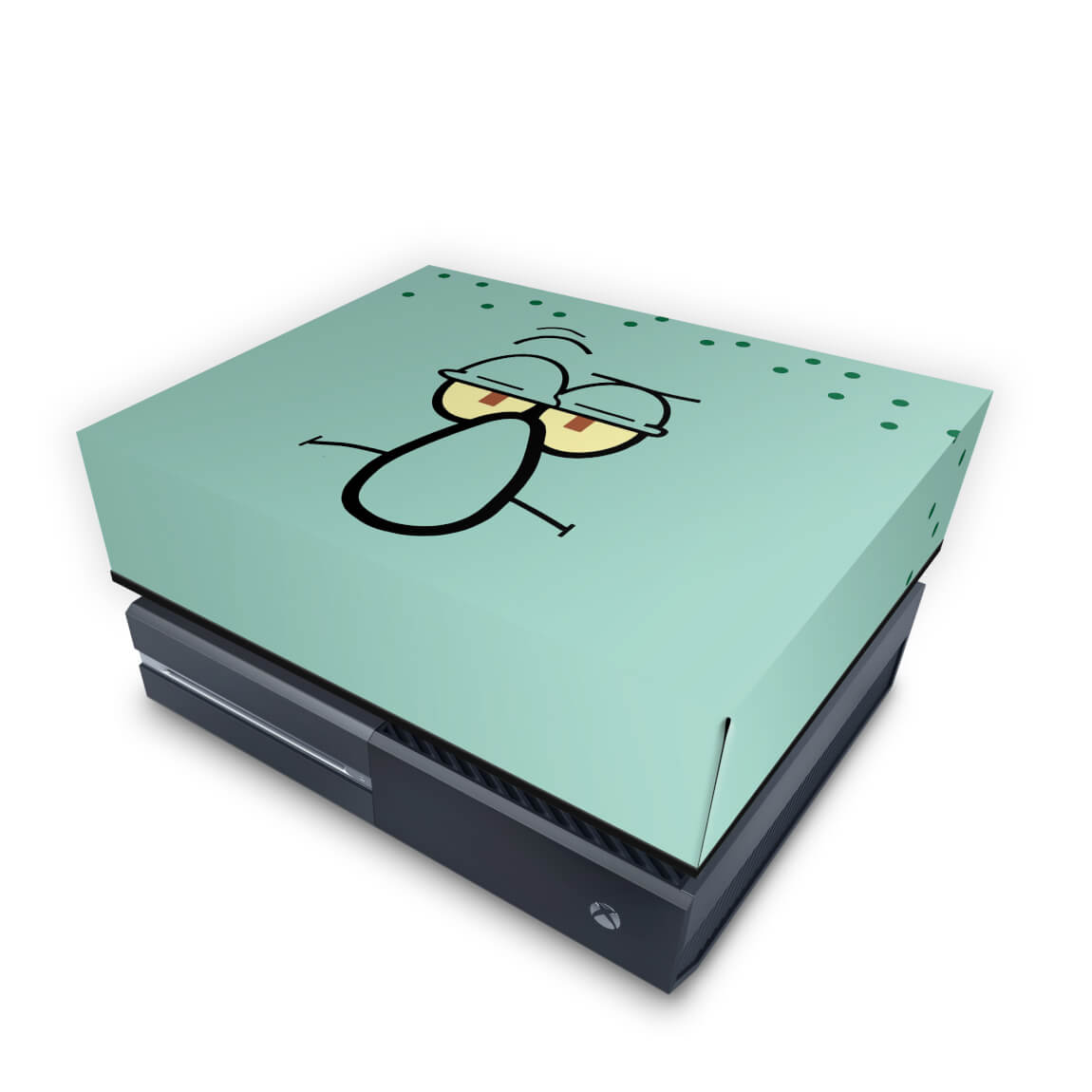 Capa Anti Poeira Xbox One Fat - Lula Molusco Bob Esponja