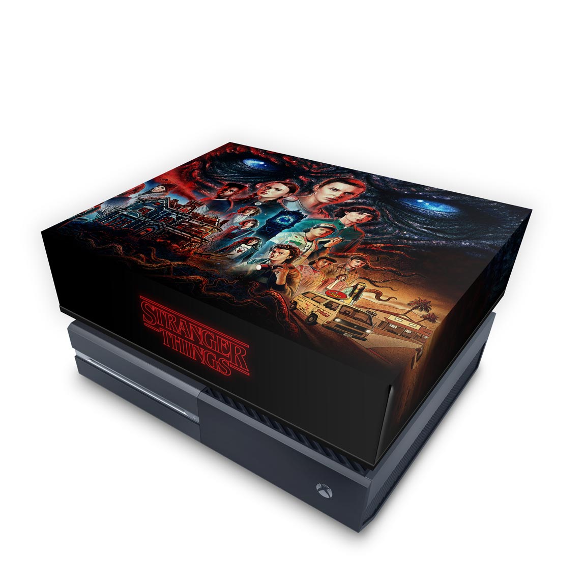 Capa Anti Poeira Xbox One Fat - Stranger Things