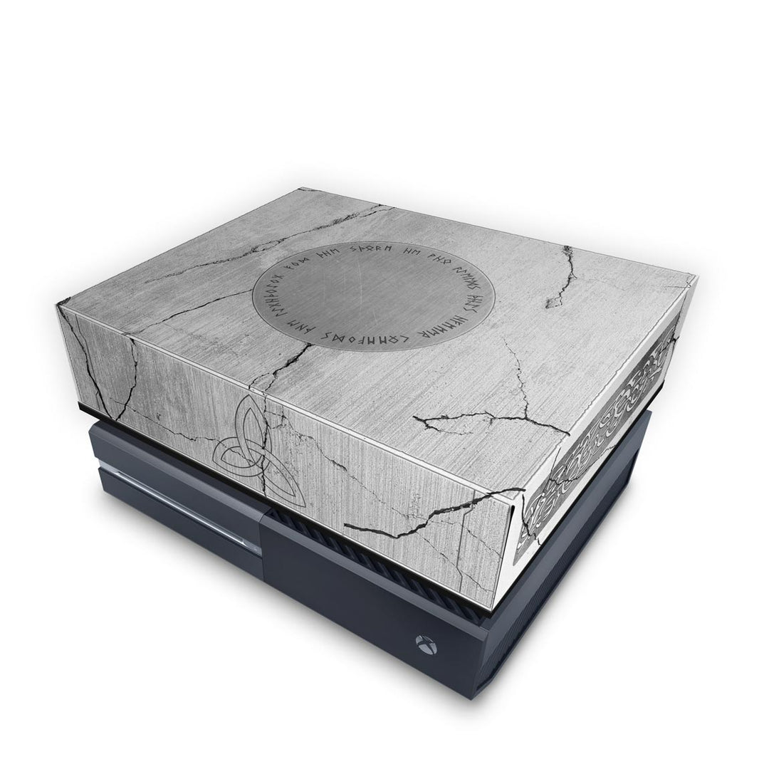 Capa Anti Poeira Xbox One Fat - Mjolnir Thor Amor e Trovão