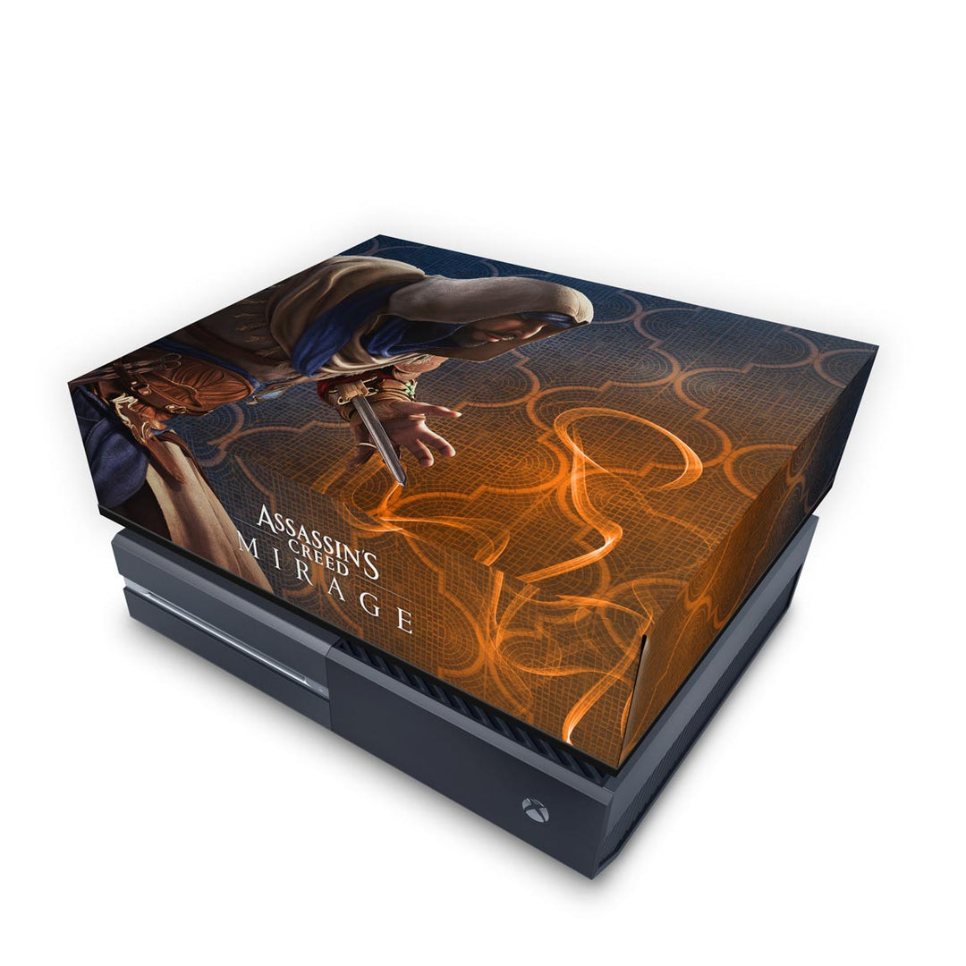 Capa Anti Poeira Xbox One Fat - Assassin's Creed Mirage