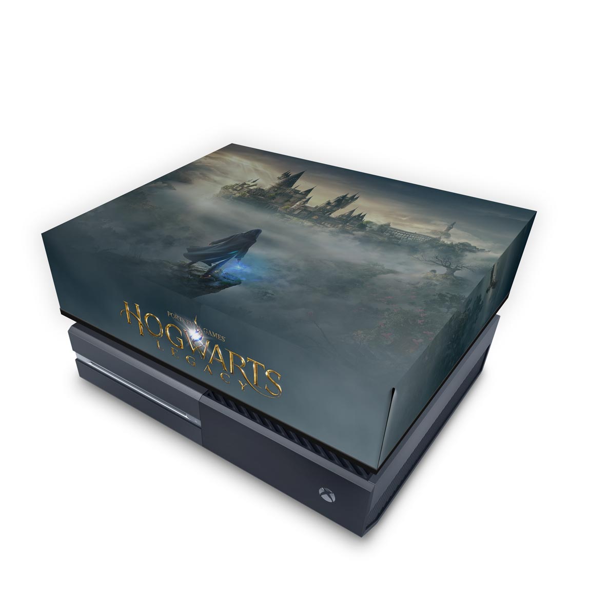 Capa Anti Poeira Xbox One Fat - Hogwarts Legacy