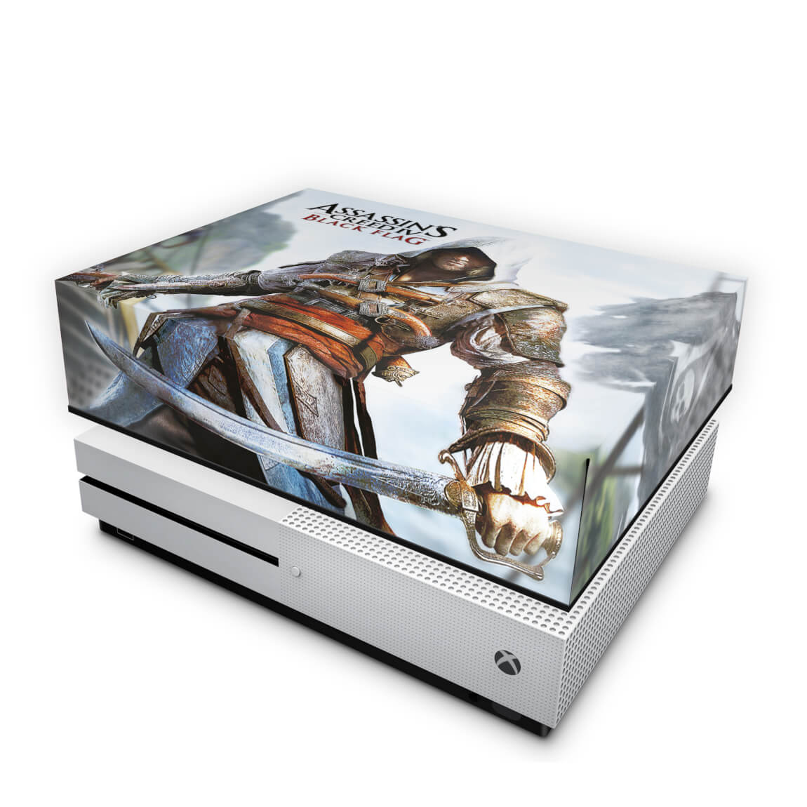 Capa Anti Poeira Xbox One Slim - Assassins Creed Black Flag