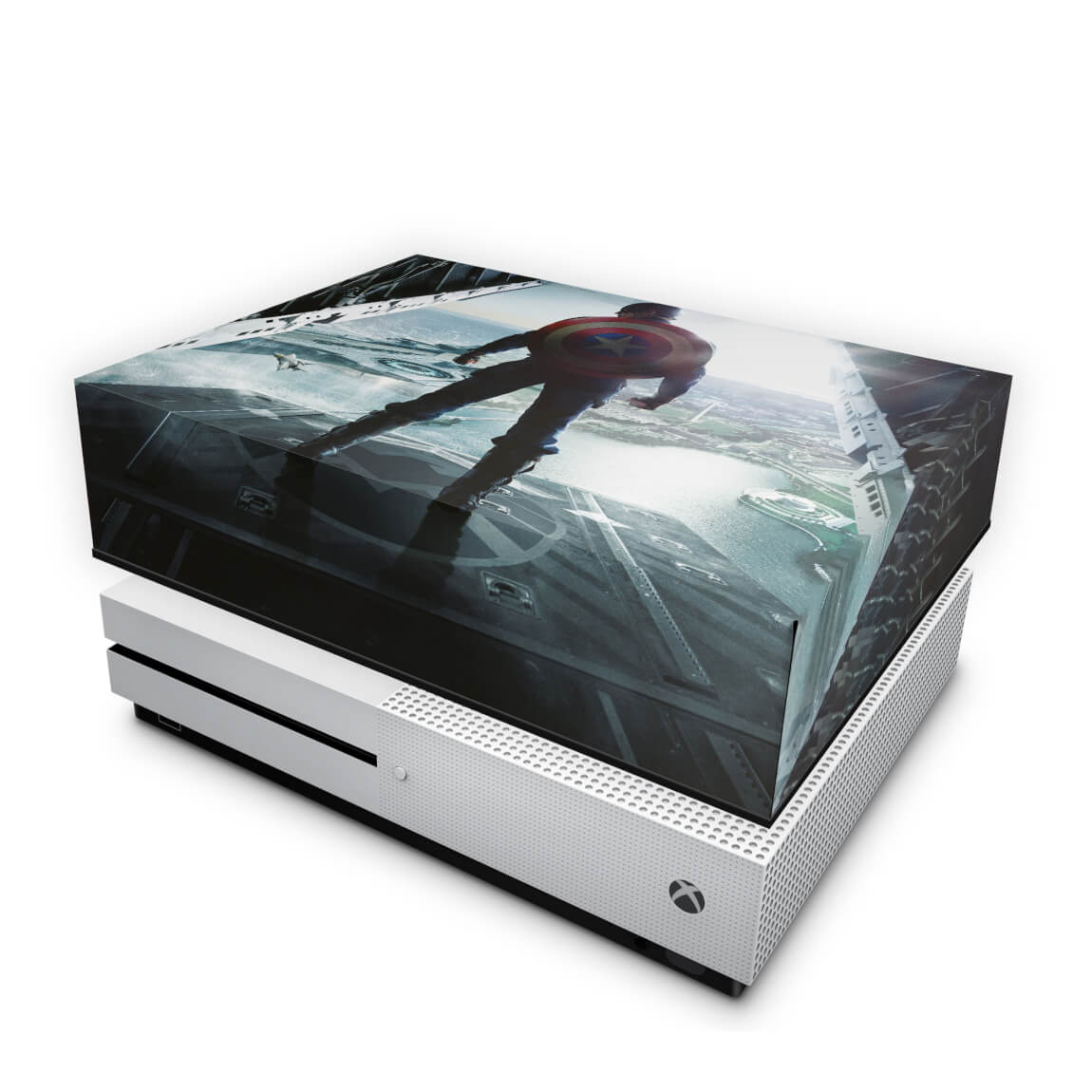 Capa Anti Poeira Xbox One Slim - Capitão America