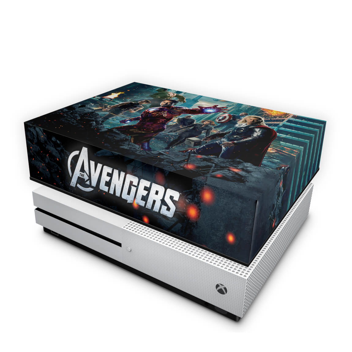 Capa Anti Poeira Xbox One Slim - The Avengers - Os Vingadores
