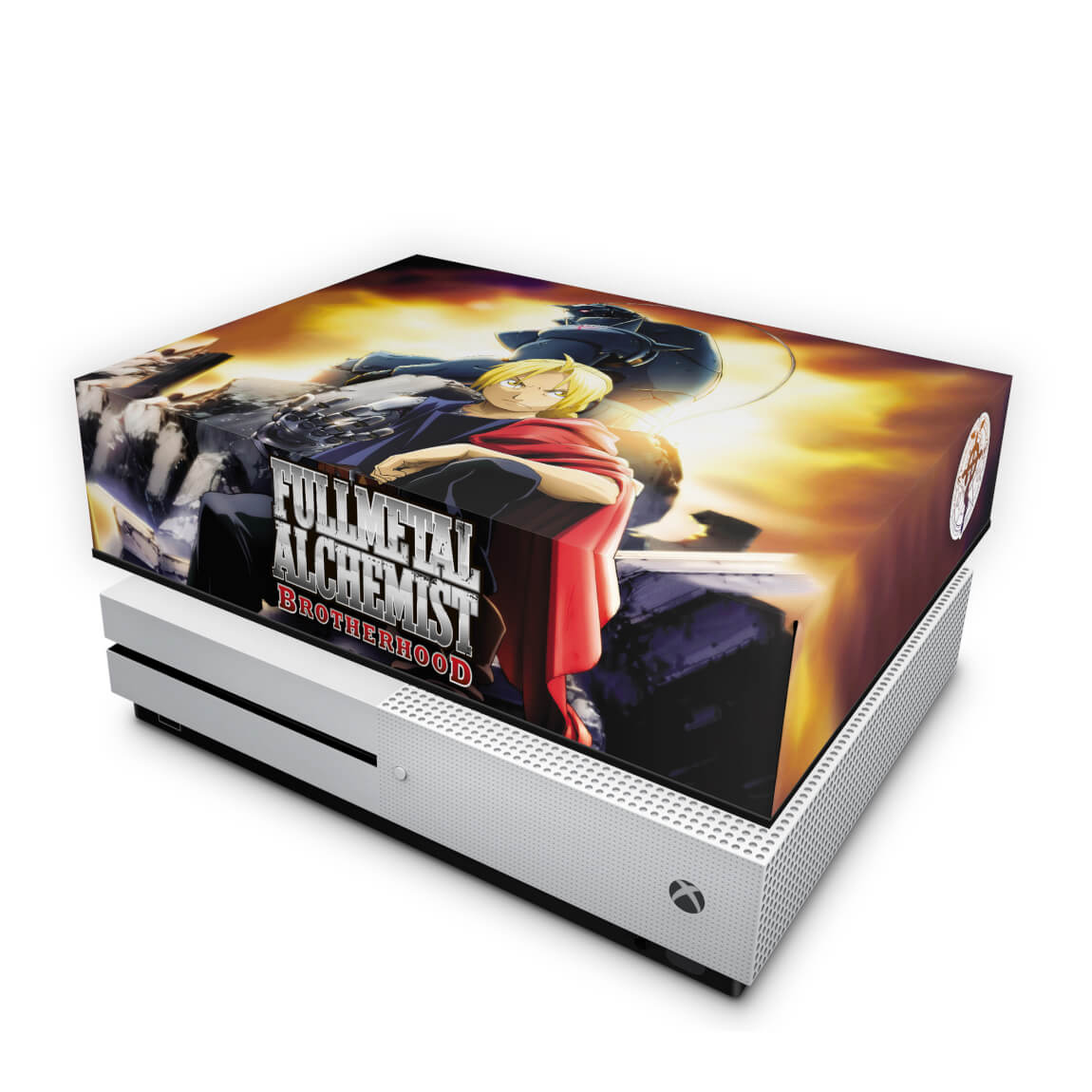 Capa Anti Poeira Xbox One Slim - Fullmetal Alchemist: Brotherhood