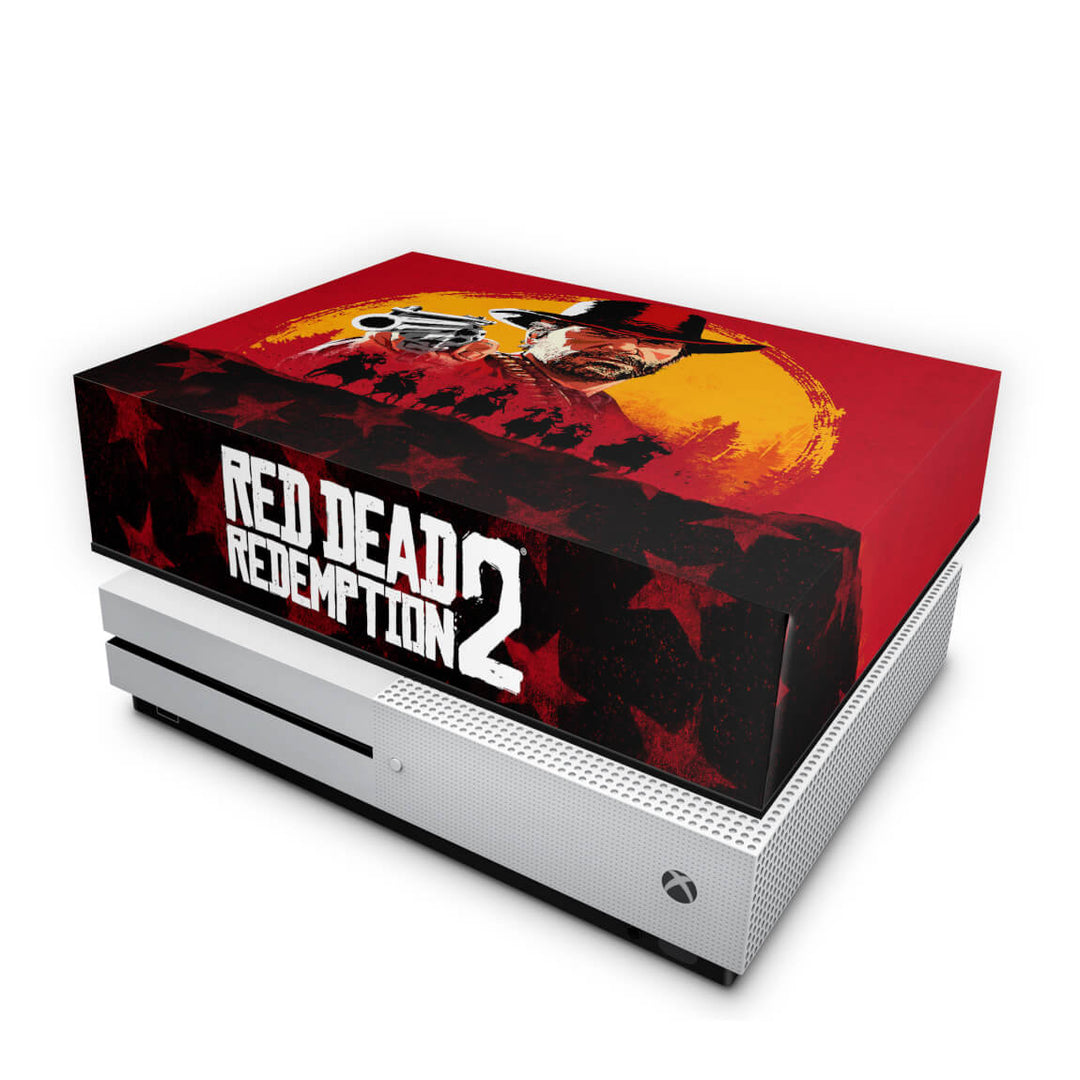Capa Anti Poeira Xbox One Slim - Red Dead Redemption 2