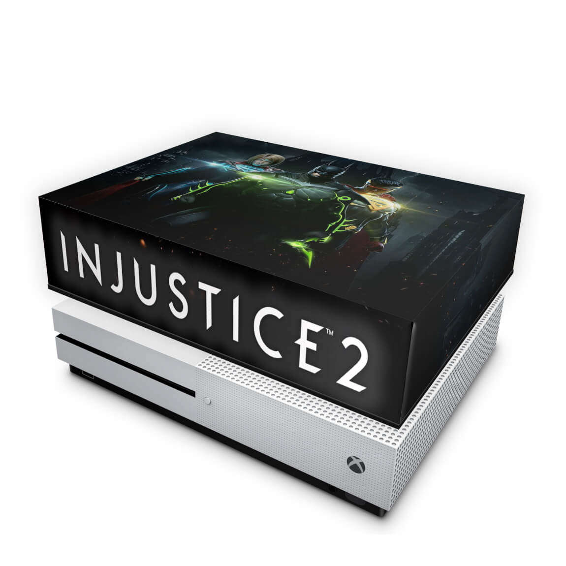 Capa Anti Poeira Xbox One Slim - Injustice 2