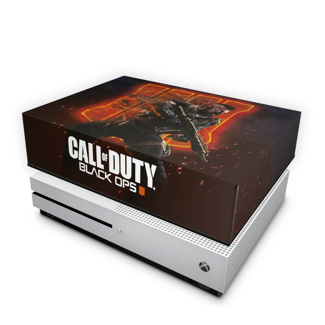 Capa Anti Poeira Xbox One Slim - Call of Duty Black ops 4