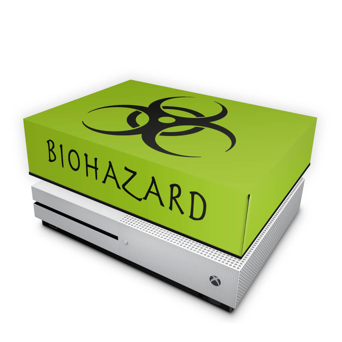Capa Anti Poeira Xbox One Slim - Biohazard Radioativo