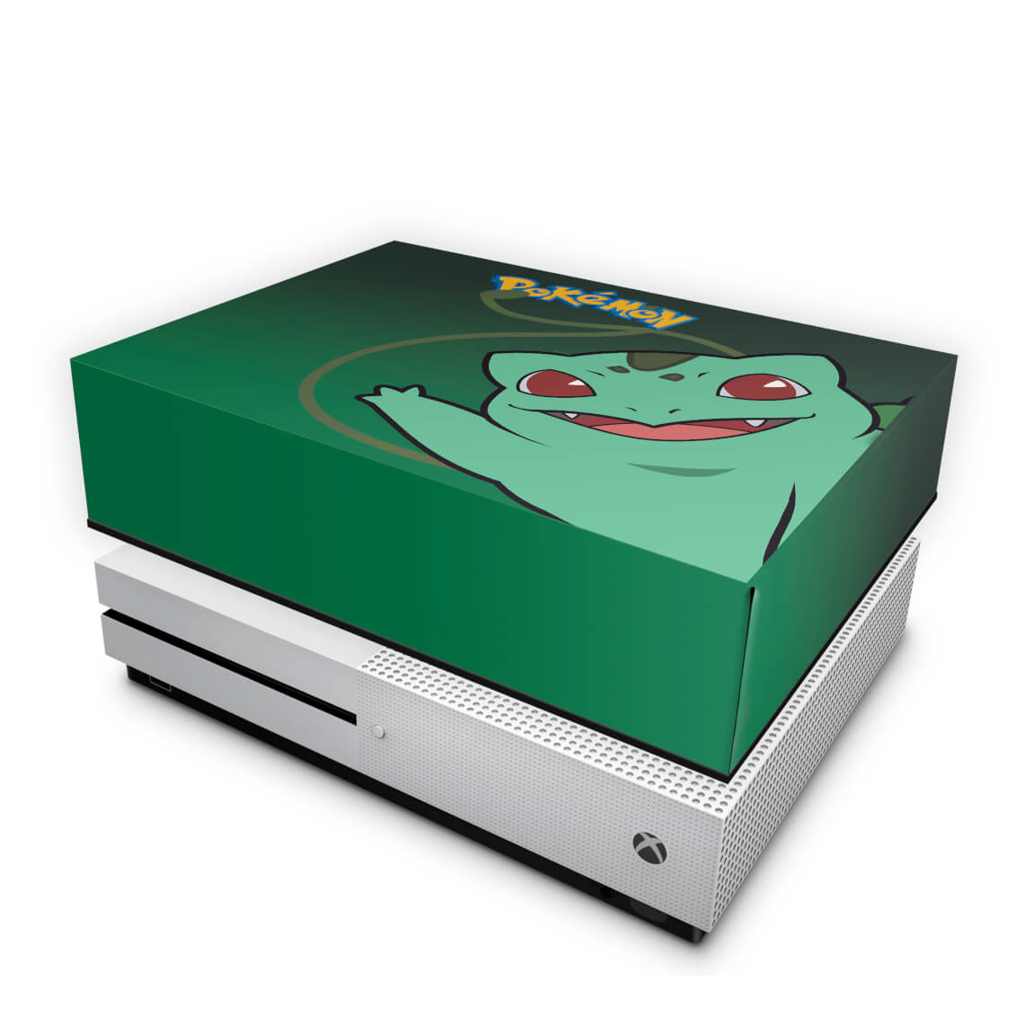 Capa Anti Poeira Xbox One Slim - Pokemon Bulbasaur