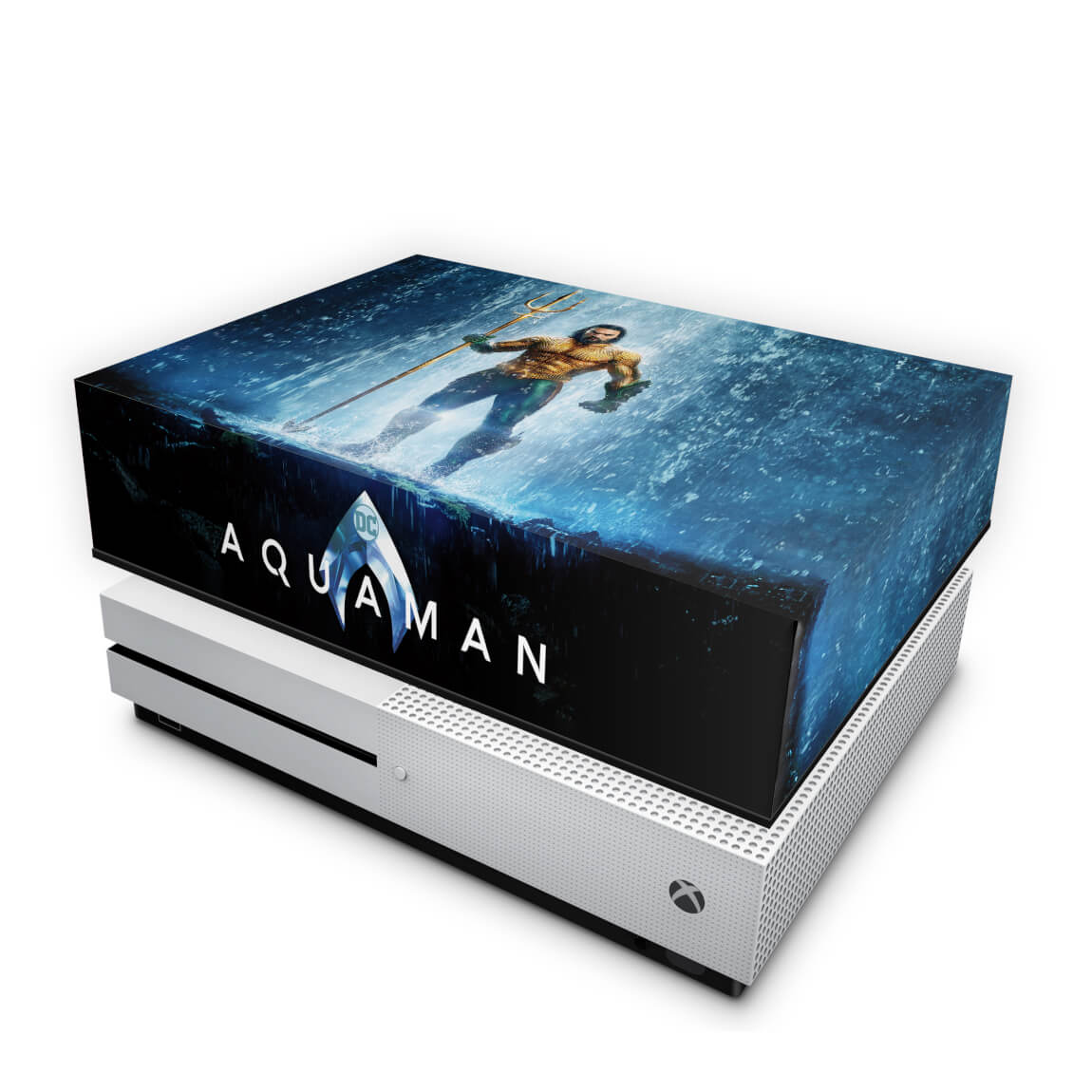 Capa Anti Poeira Xbox One Slim - Aquaman