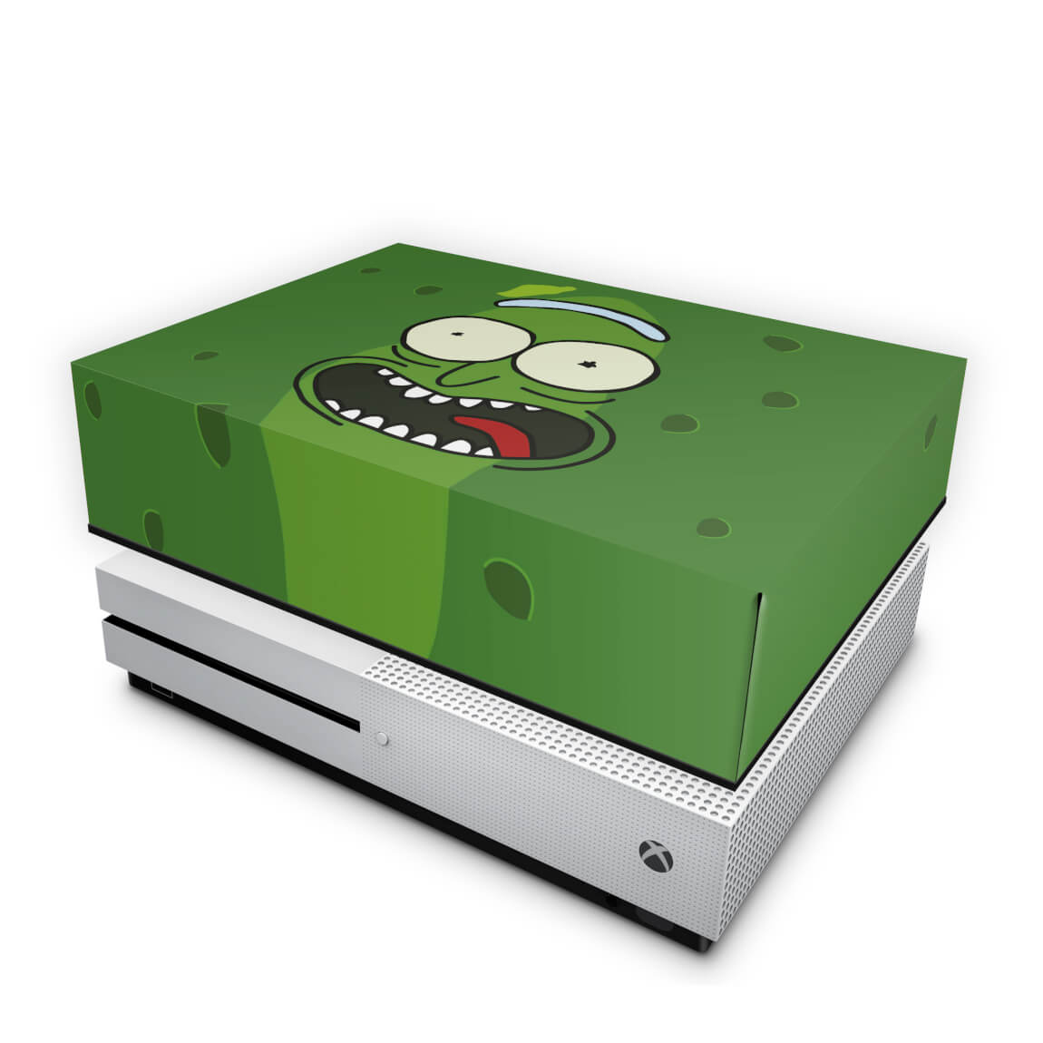 Capa Anti Poeira Xbox One Slim - Pickle Rick and Morty
