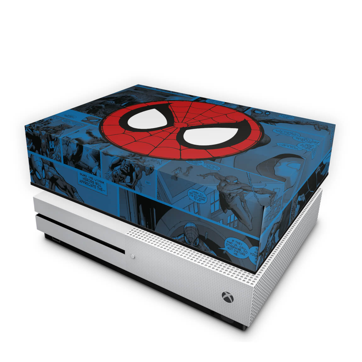 Capa Anti Poeira Xbox One Slim - Homem-Aranha Spider-Man Comics