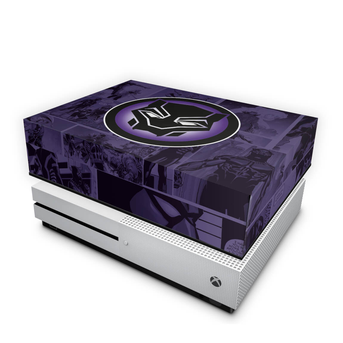 Capa Anti Poeira Xbox One Slim - Pantera Negra Comics