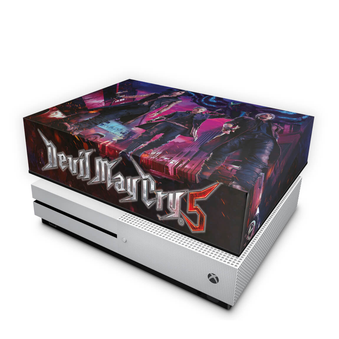 Capa Anti Poeira Xbox One Slim - Devil May Cry 5