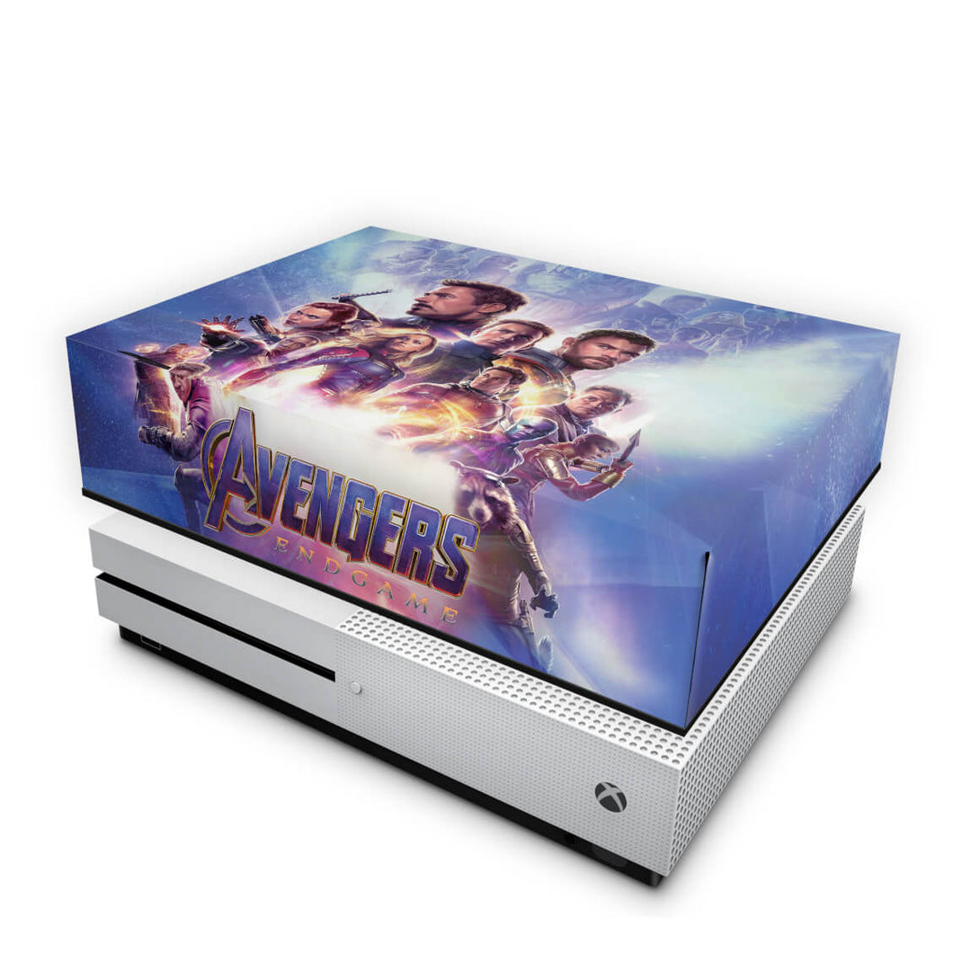 Capa Anti Poeira Xbox One Slim - Vingadores Ultimato Endgame
