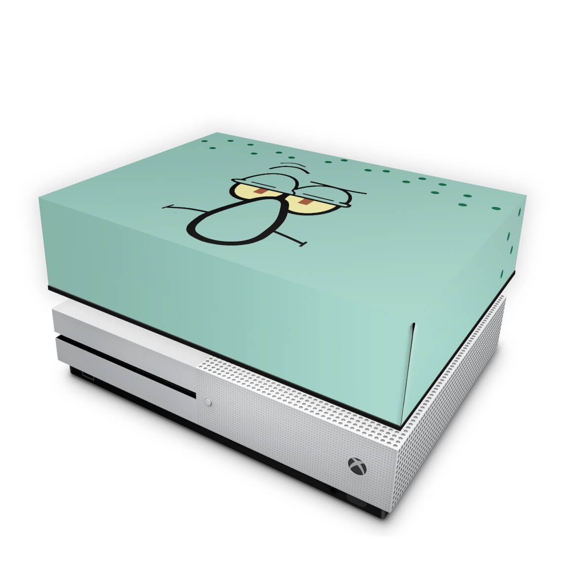 Capa Anti Poeira Xbox One Slim - Lula Molusco Bob Esponja