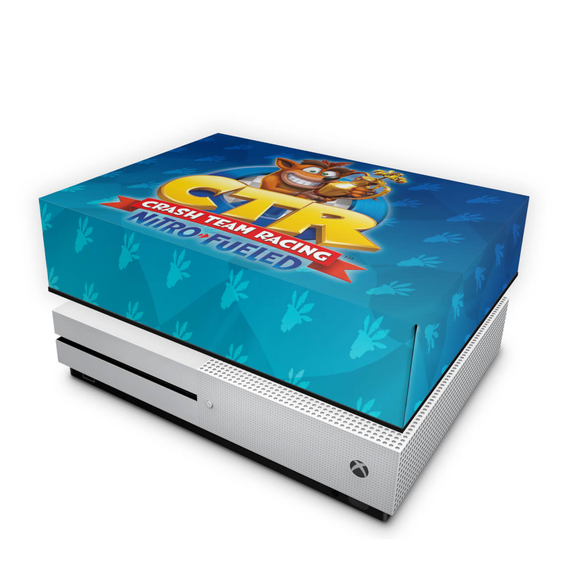 Xbox One S Slim Capa Anti Poeira - Crash Team Racing CTR