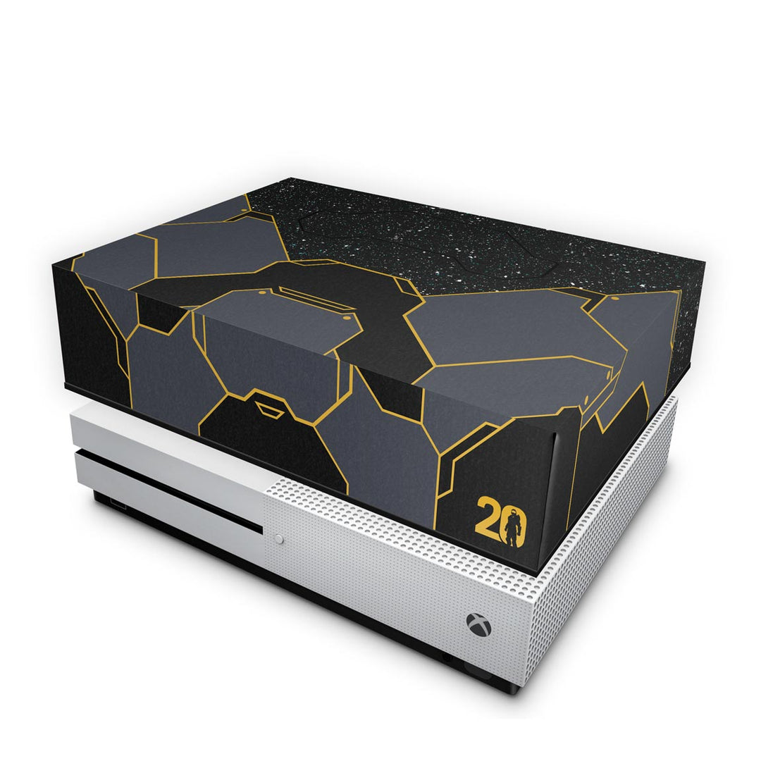 Capa Anti Poeira Xbox One Slim - Halo Infinite Bundle