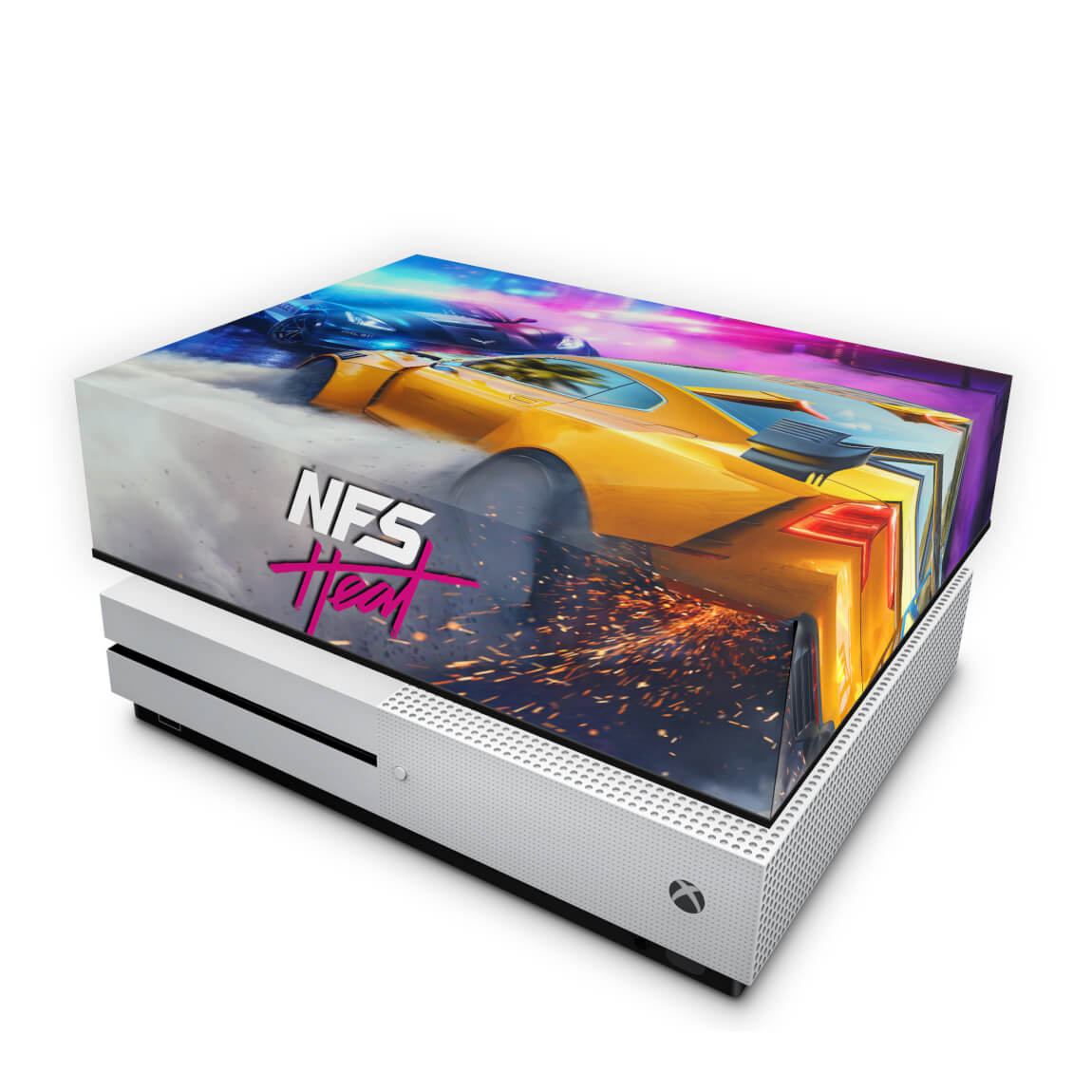 Capa Anti Poeira Xbox One Slim - Need For Speed Heat