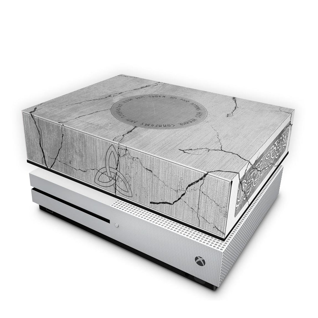 Capa Anti Poeira Xbox One Slim - Mjolnir Thor Amor e Trovão