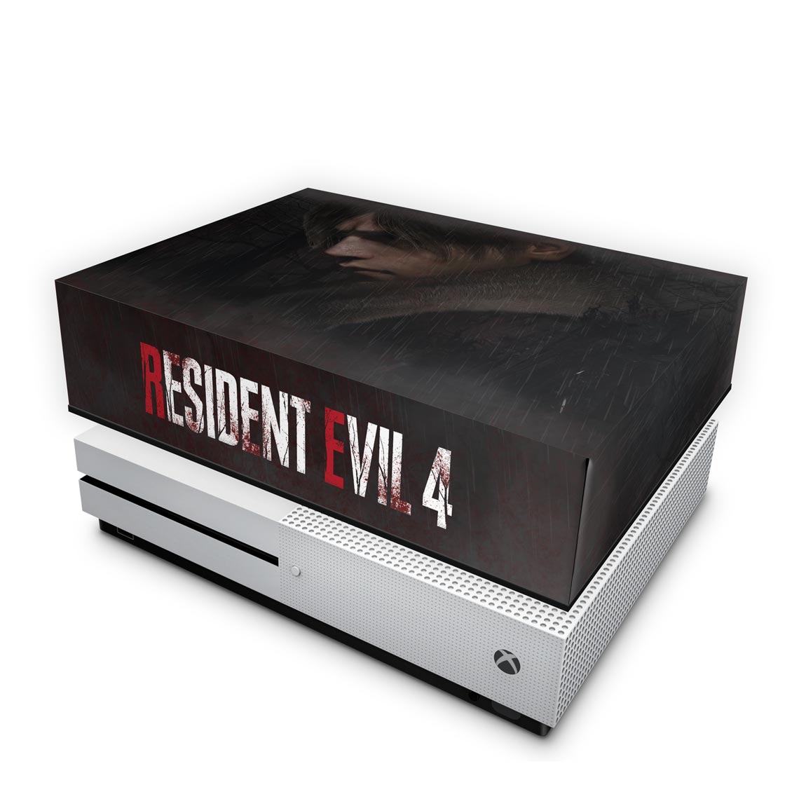 Capa Anti Poeira Xbox One Slim - Resident Evil 4 Remake