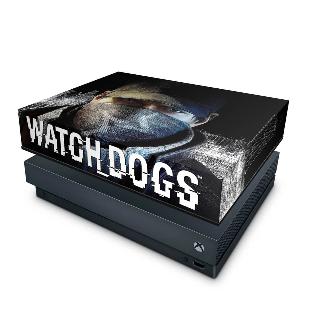 Capa Anti Poeira Xbox One X - Watch Dogs