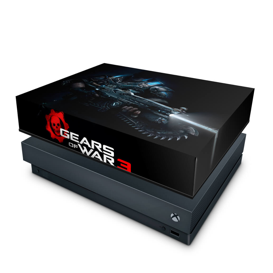 Capa Anti Poeira Xbox One X - Gears of War 4
