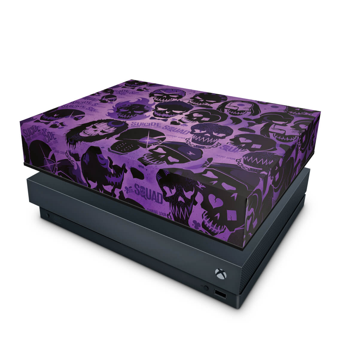 Capa Anti Poeira Xbox One X - Esquadrão Suicida #D