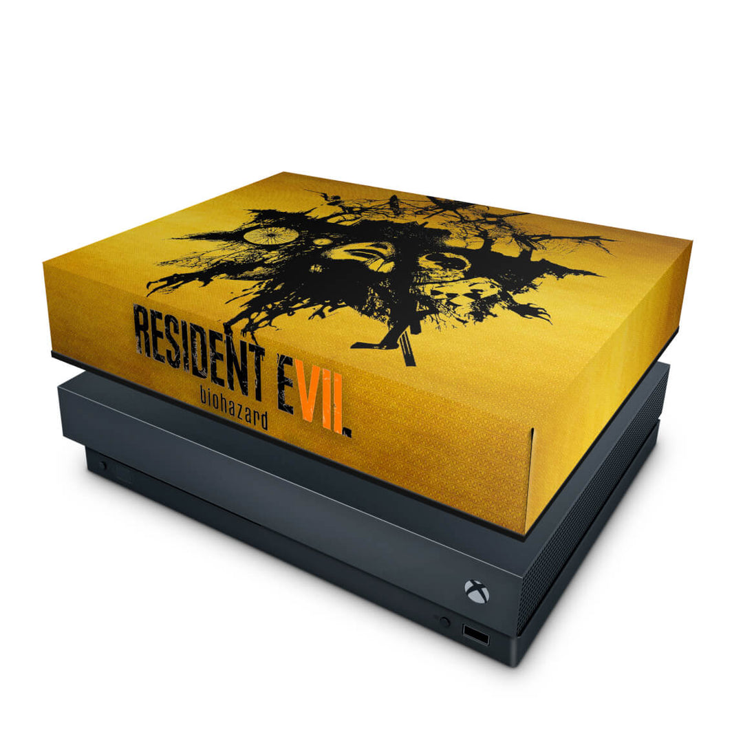 Capa Anti Poeira Xbox One X - Resident Evil 7: Biohazard